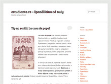 Tablet Screenshot of estudiante.cz