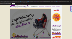 Desktop Screenshot of estudiante.pl